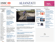 Tablet Screenshot of alianzatex.com